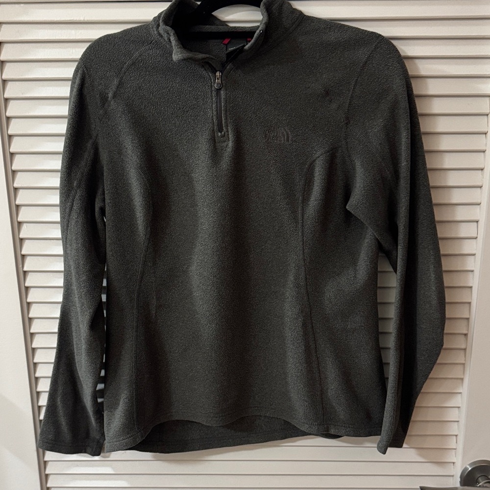 The North Face Men's Dark Gray Zip-Up Sweater